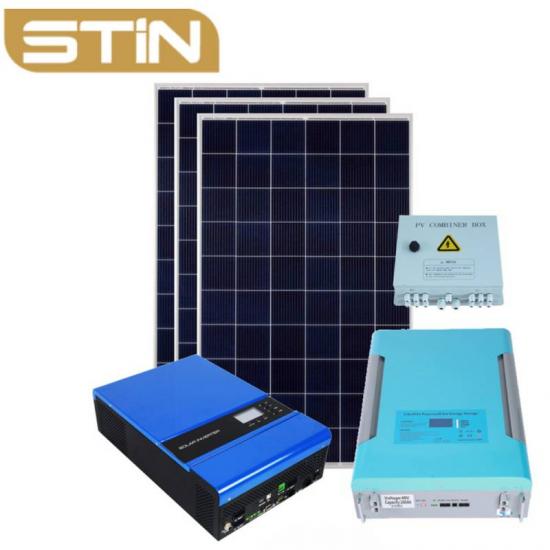 20kw off grid solar system package for residential use